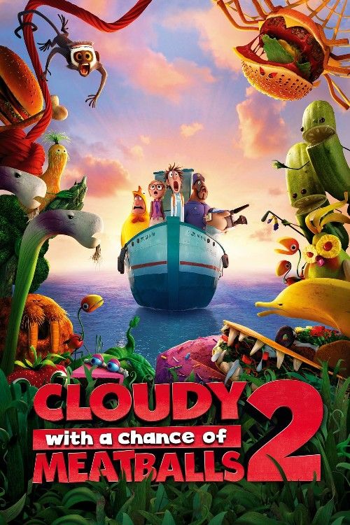 Cloudy with a Chance of Meatballs 2 (2013) Hindi Dubbed Movie download full movie